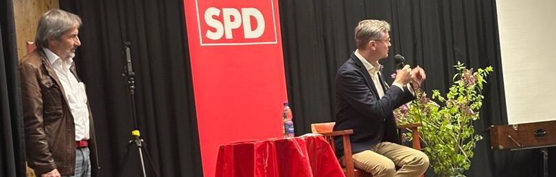 Saskia Esken auf dem 45. Roter Stuhl