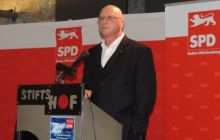 Uwe Hück auf dem Lichtmessempfang der SPD Rems-Murr