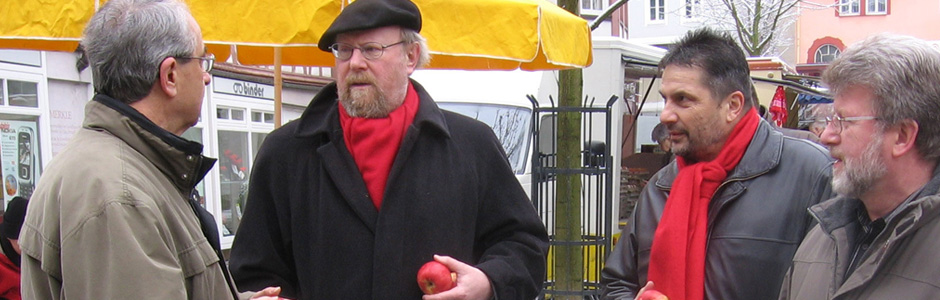 Der Ortsverein war mit Wolfgang Thierse in Backnang unterwegs.